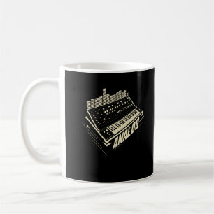 Analogue Drum Machine Synth Keyboard Synthesizer Coffee Mug