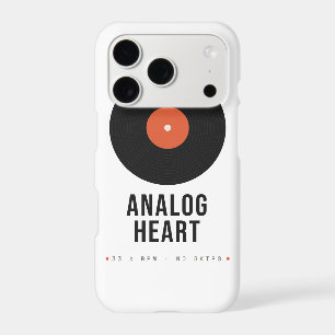 Analogue Heart Vinyl Record Music Lover iPhone 17