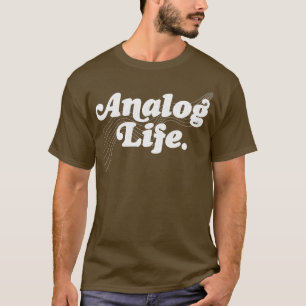 Analogue Life Old Skool Fan Design T-Shirt