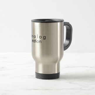 Analogue Nation Stainless Steel Travel Mug