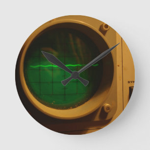 Analogue Oscilloscope 1964 Round Clock
