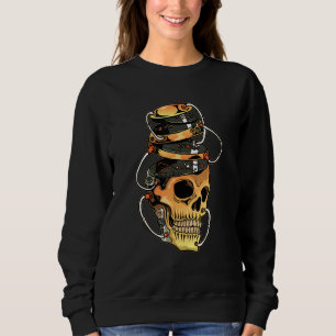 Analogue Synthesizer Inspired Synth Related Music Sweatshirt