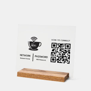 Analyser le code QR Wifi pour connecter le logo de
