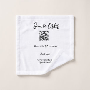 Analyser pour commander analyser le code QR ajoute