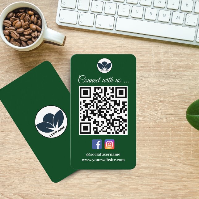 Analyser pour connecter le Carte de visite | Faceb (Scan to Connect Business Card | Instagram Facebook)
