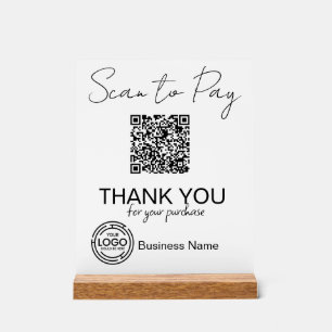 Analyser pour payer Qr Code Entreprise minimaliste