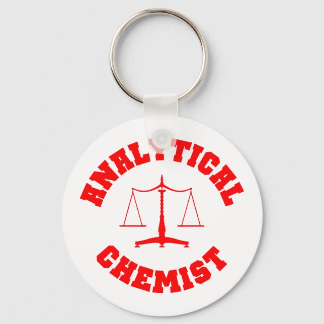 Analytical Chemist Keychain (Front)