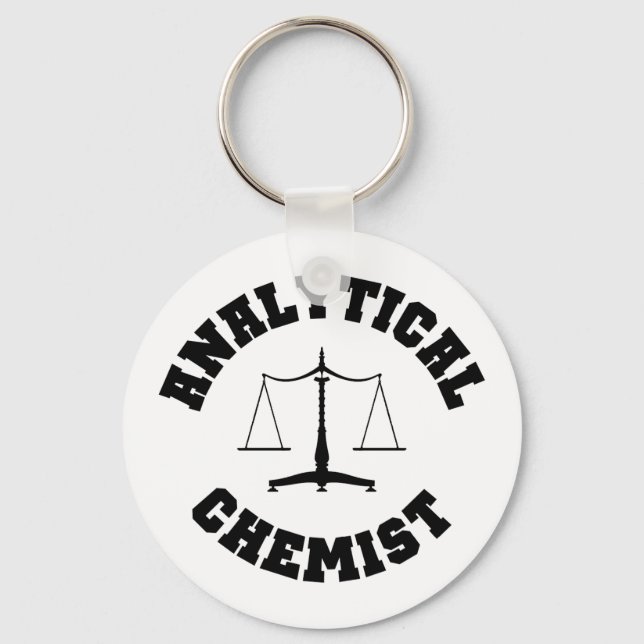 Analytical Chemist Keychain (Front)
