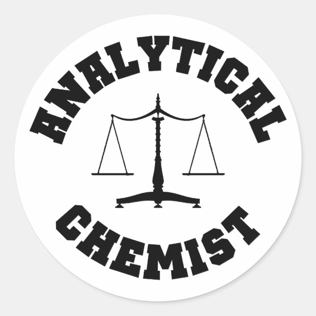 Analytical Chemist Sticker (Front)