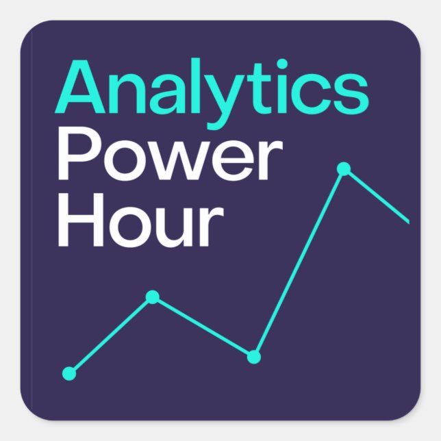 Analytics Power Hour Sticker (Front)