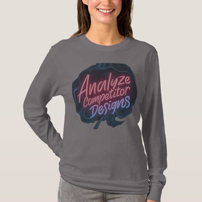 Analyze competitor designs,   Competitive Edge T-S T-Shirt (Front)
