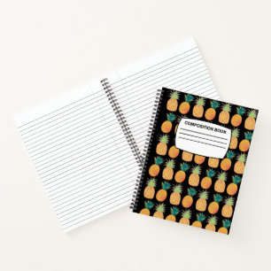 Ananas Carnet de composition spirale