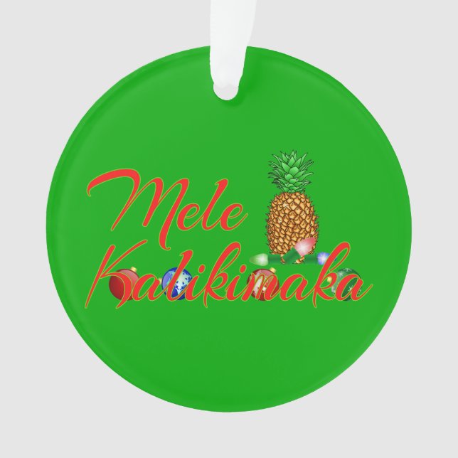 Ananas de Hawaïen de Mele Kalikimaka (devant)
