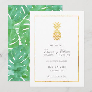 Ananas Gold Enregistrer les cartes de dates