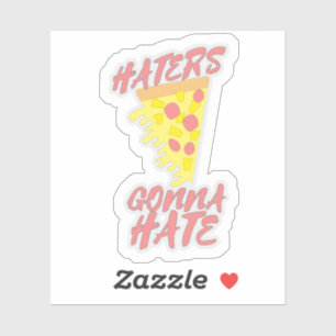 Ananas sur Pizza Autocollant Vinyl Personnalisé