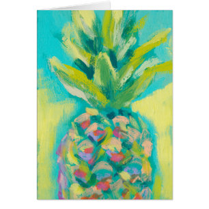 Ananas tropical coloré