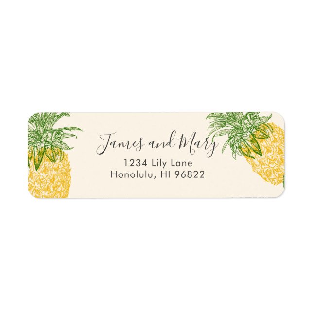 Ananas vintage (Devant)
