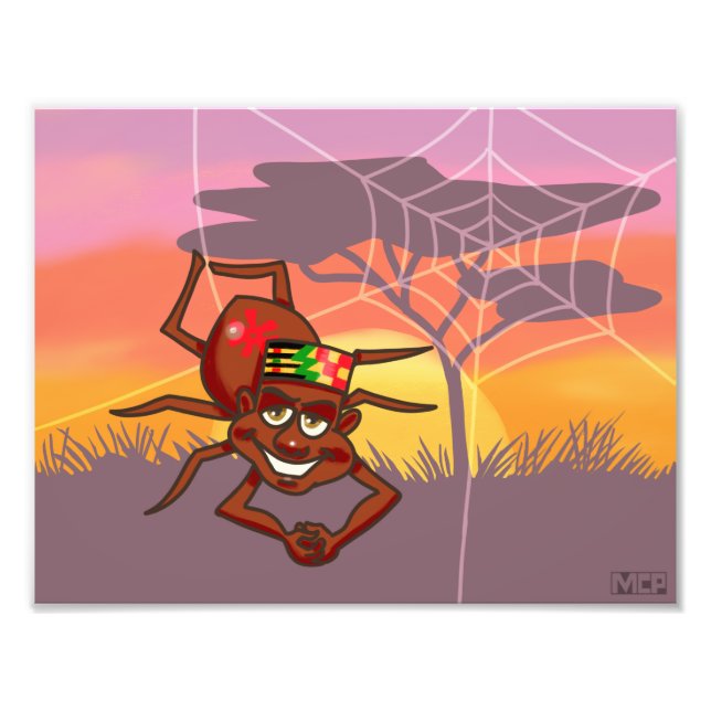 Anansi the Storyteller Photo Print (Front)