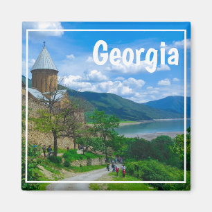 Ananuri Castle Georgia Aragvi Caucuses Mountains Magnet
