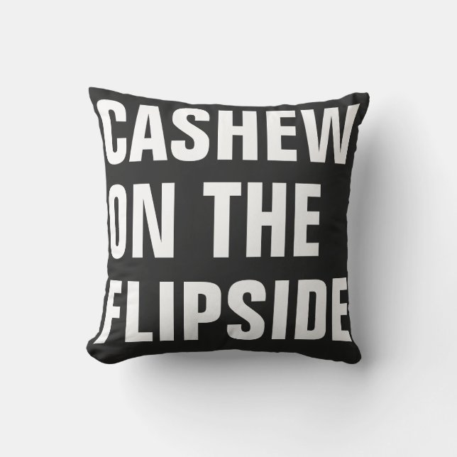 "Anarcadier coussin original sur Flipside" (Recto)