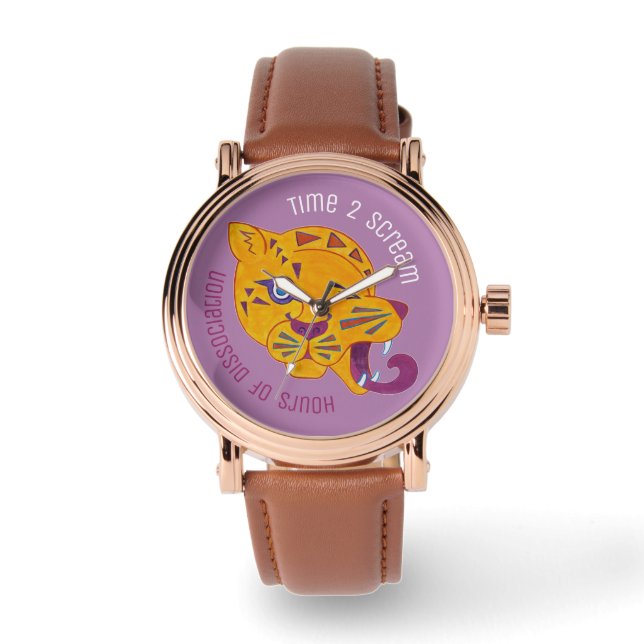 Anarchic Venom Leopard Watch (Front)