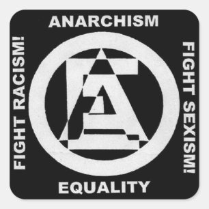 anarchism equality 1 sticker
