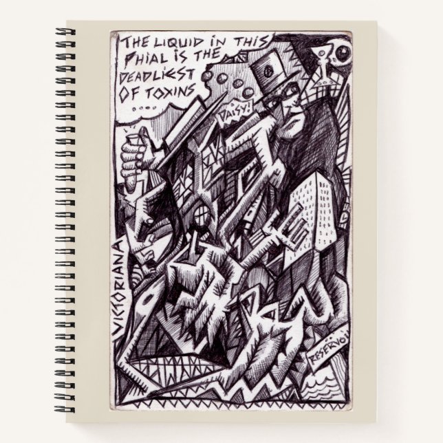 Anarchist at Large Notebook (Front)