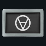 anarchist belt buckle mens special<br><div class="desc">To make the metal hoop on the back of the buckle which attaches to the leather belt dress left like on my Civil War belt buckle (a mens belt), the circle-a immage is inverted. The A will look proper when worn.</div>