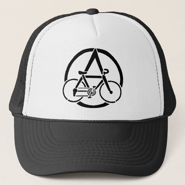 Anarchist Bike Hat (Front)