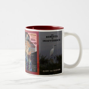 Anarchist Book Covers Two-Tone Coffee Mug