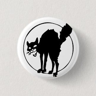 Anarchist Cat 1 Inch Round Button