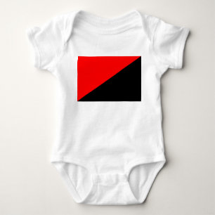 Anarchist Flag (Anarchism) Baby Bodysuit