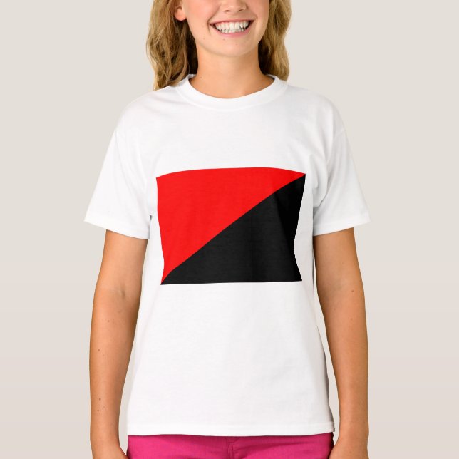 Anarchist Flag (Anarchism) T-Shirt (Front)