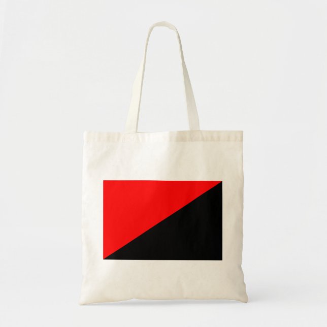 Anarchist Flag (Anarchism) Tote Bag (Front)