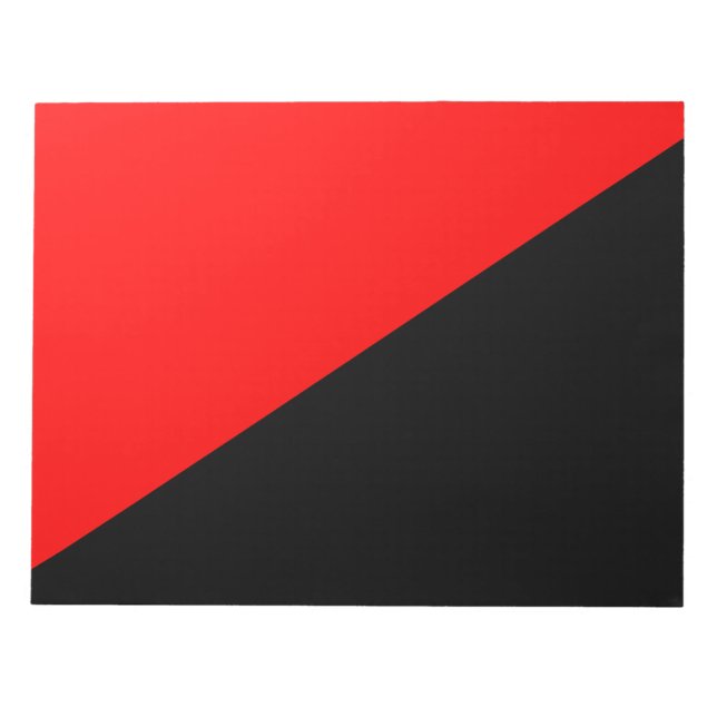 Anarchist Flag Notepad (Front)