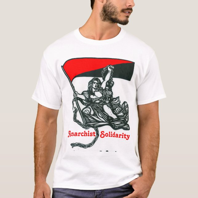 Anarchist Solidarity t-shirt (Front)