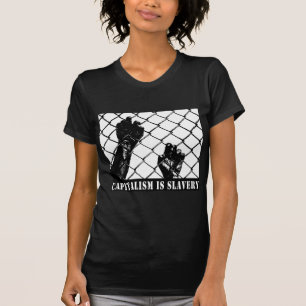 Anarchist t-shirt anti-capitalist punk political