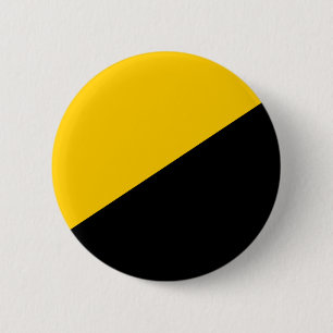 Anarcho Capitalist Black and Yellow 2 Inch Round Button