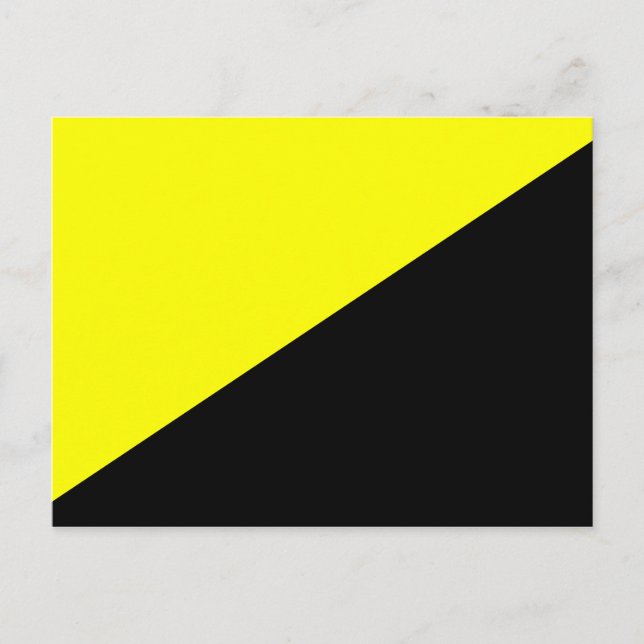 Anarcho-Capitalist Flag Postcard (Front)