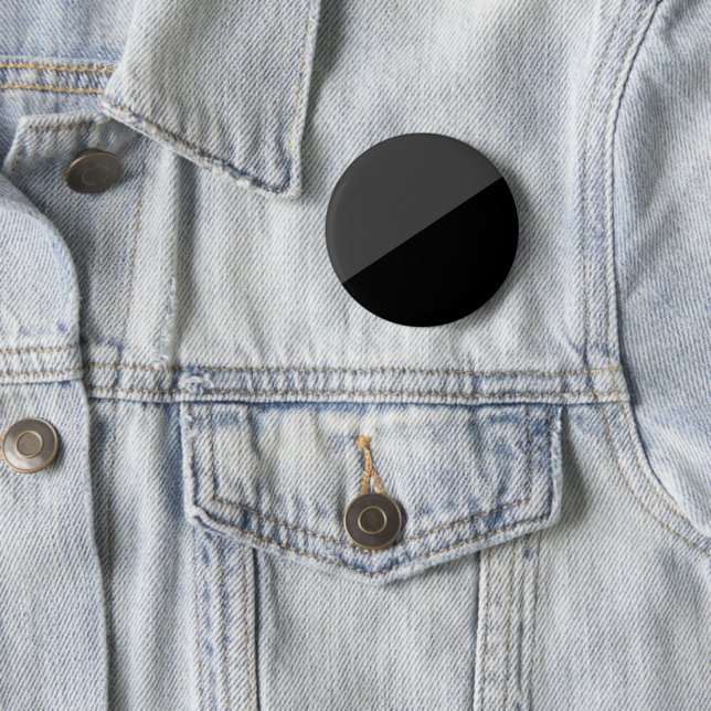 Anarcho Nihilism flag symbol anarchy punk 2 Inch Round Button (In Situ)