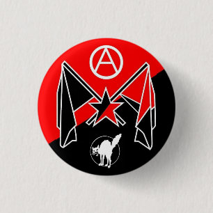 anarcho-syndicalism 1 inch round button