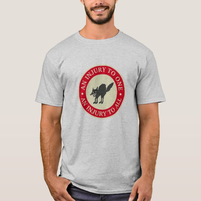 Anarcho-Syndicalism T-Shirt (Front)