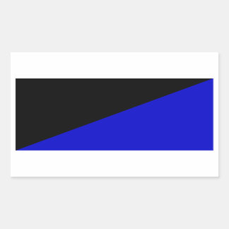 Anarcho-Transhumanist Flag Flipped Sticker
