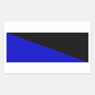 Anarcho-Transhumanist Flag Sticker