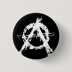 Anarchy 1 Inch Round Button