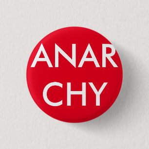 Anarchy 1 Inch Round Button