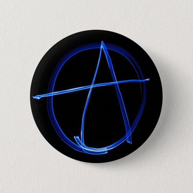 Anarchy 2 Inch Round Button (Front)