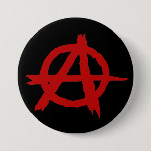 Anarchy 3 Inch Round Button