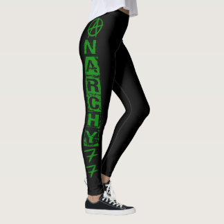 Anarchy 77 (GREEN) Leggings