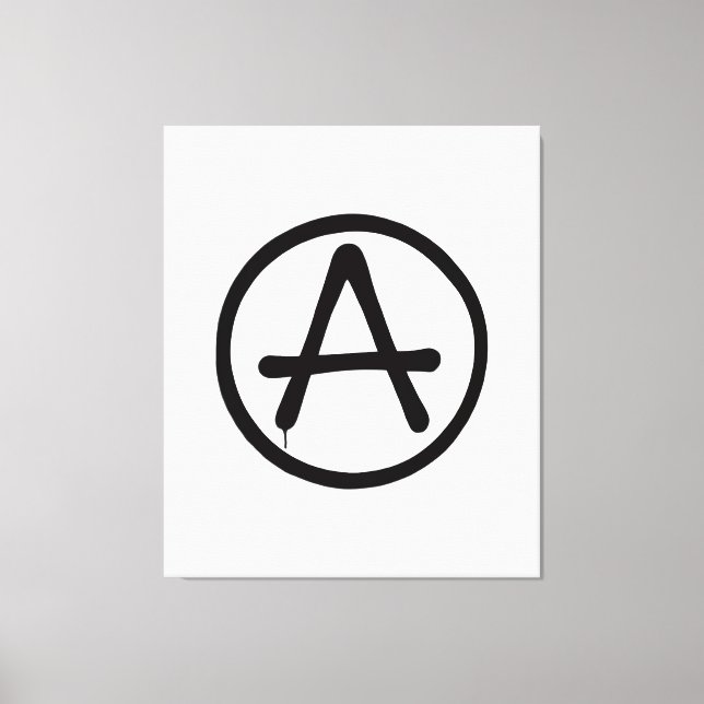 Anarchy Canvas Print (Front)